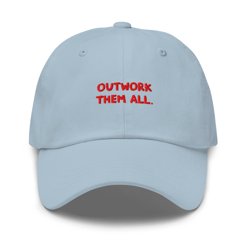 Hat urban style – casquette tendance Outwork Them All - Blue