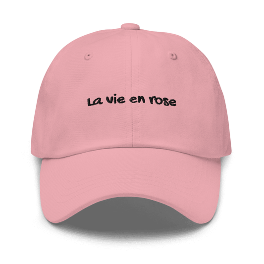 Casquette La Vie en Rose – dad cap élégant romantique