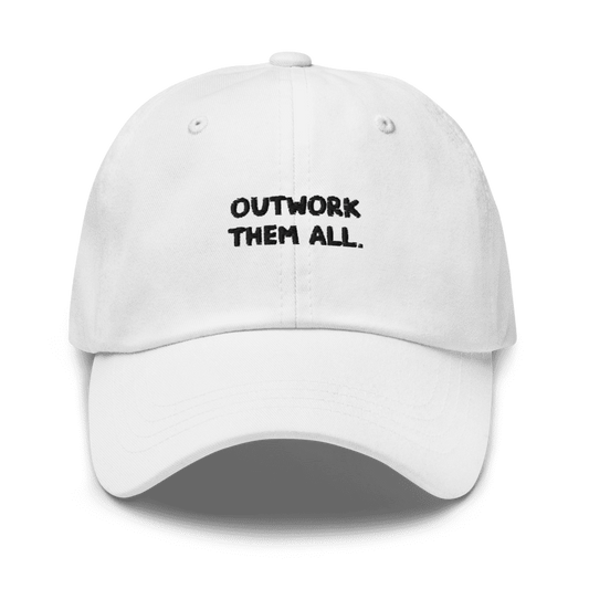 Hat urban style – casquette tendance Outwork Them All - White